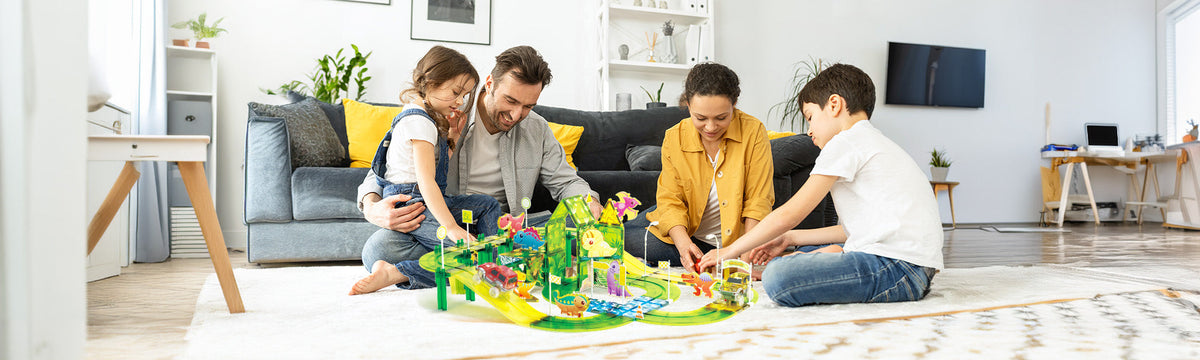 Race Into Fun: Exploring PicassoTiles Magnetic Tiles Race Track Sets