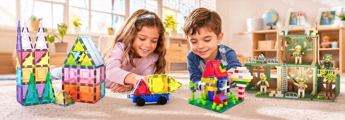 Magnetic Tiles vs. Magnetic Brick Tiles: Which Building Toy Is Right for Your Child?