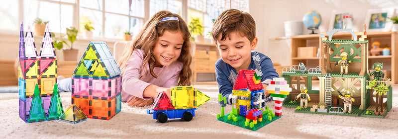 Magnetic Tiles vs. Magnetic Brick Tiles: Which Building Toy Is Right for Your Child?