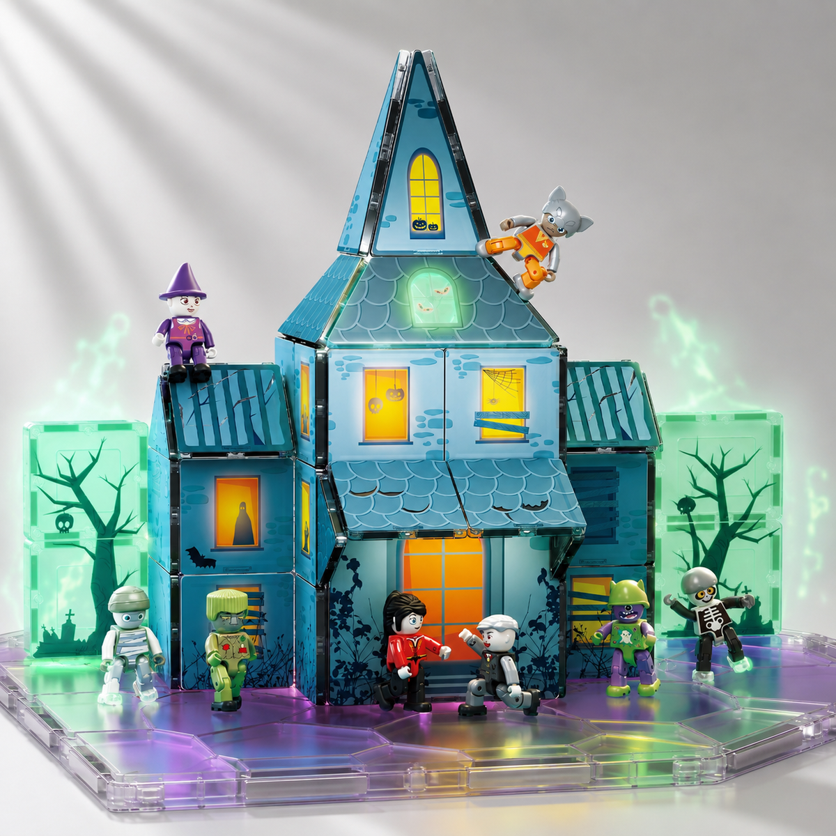 Themed Magnetic Building Tiles