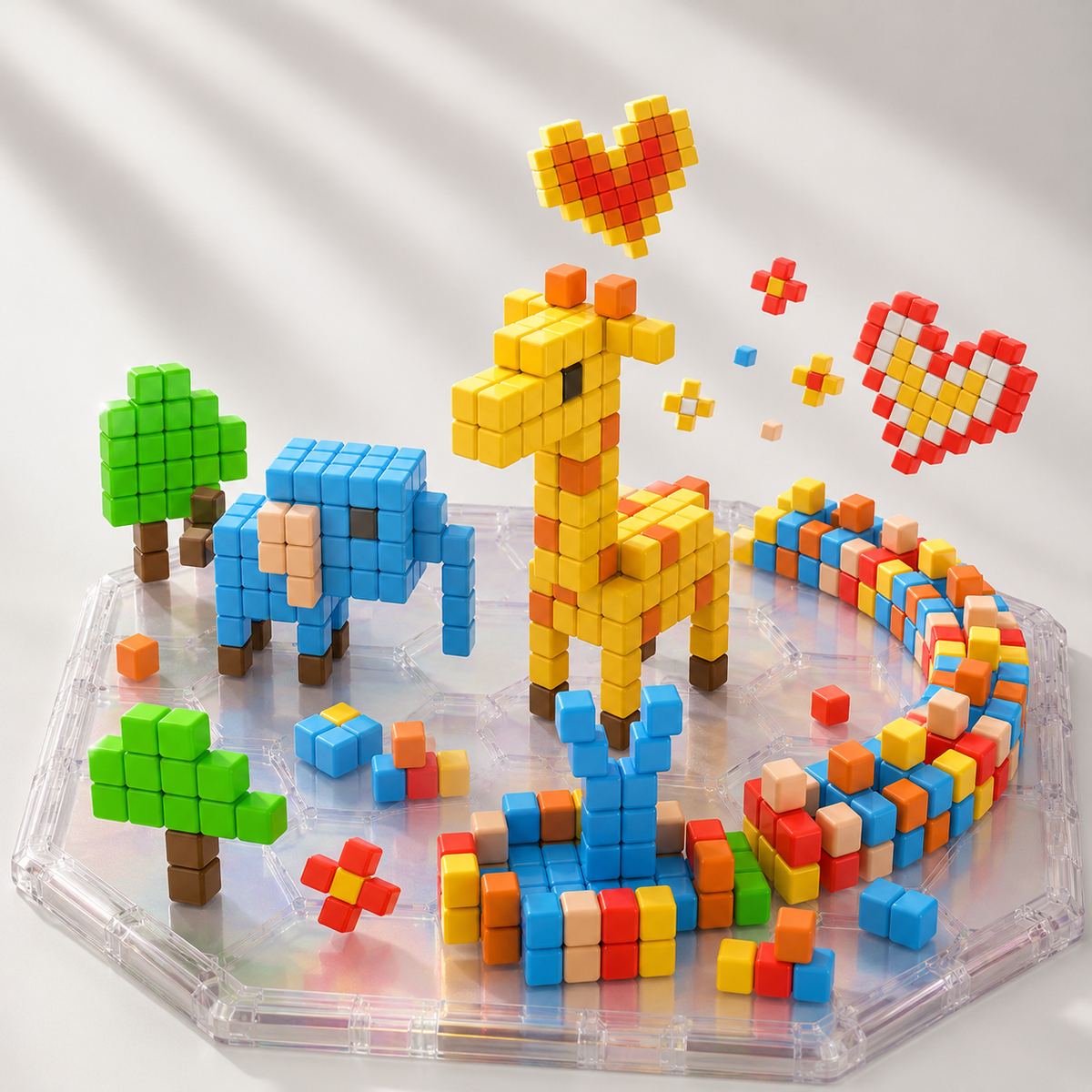 Magnetic 3D Puzzle Cubes