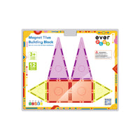 EverPlay 12pc Magnetic Tile Blocks