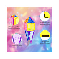 EverPlay 24pc Magnetic Tile Blocks