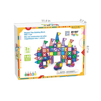 Everplay 140 Piece Magnetic Tile Set