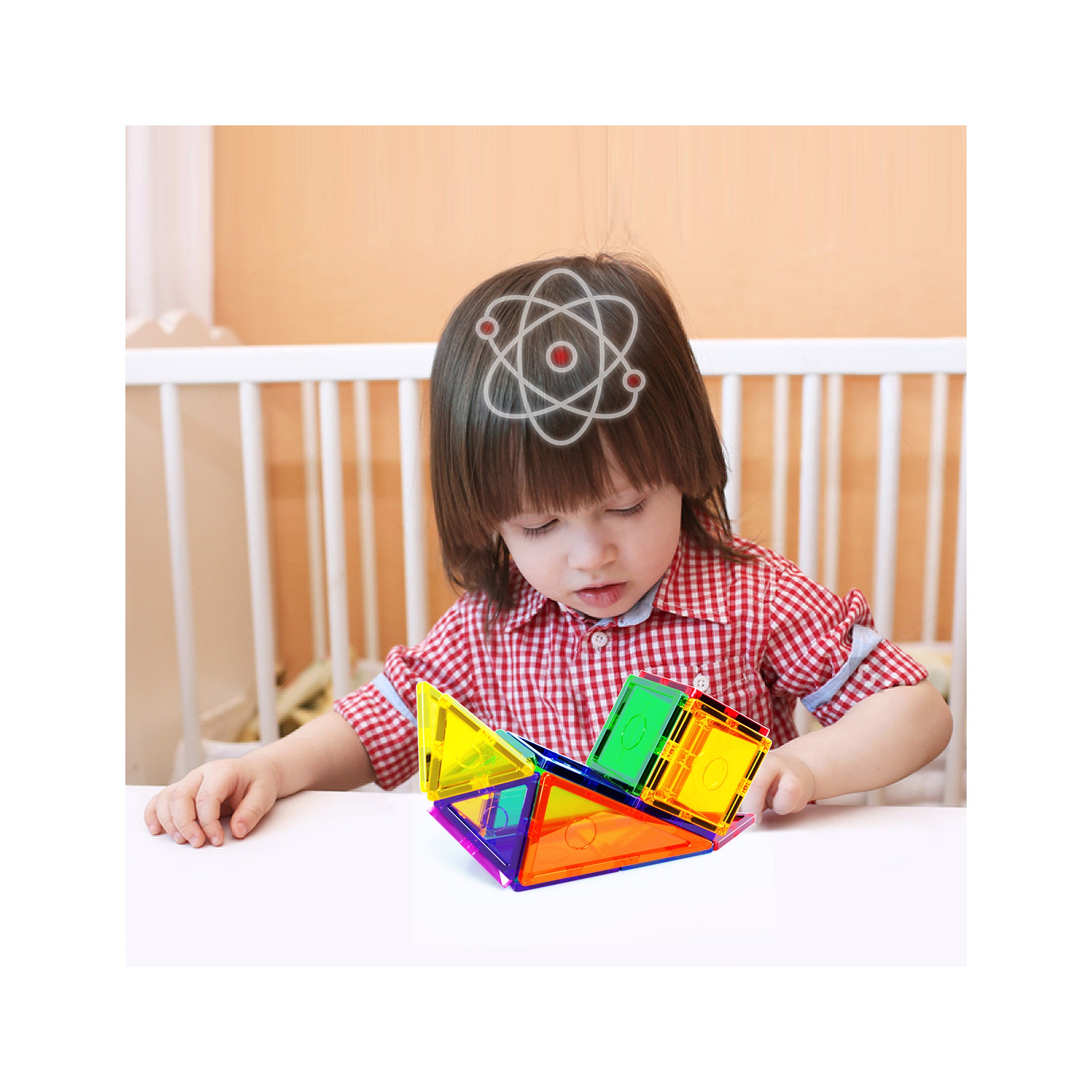 Everplay 30 Piece Magnetic Tile Set · PicassoTiles