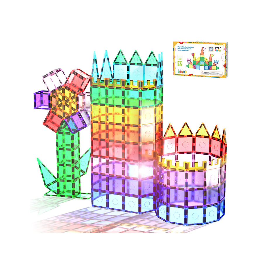 Everplay 41 Piece Magnetic Tile Set