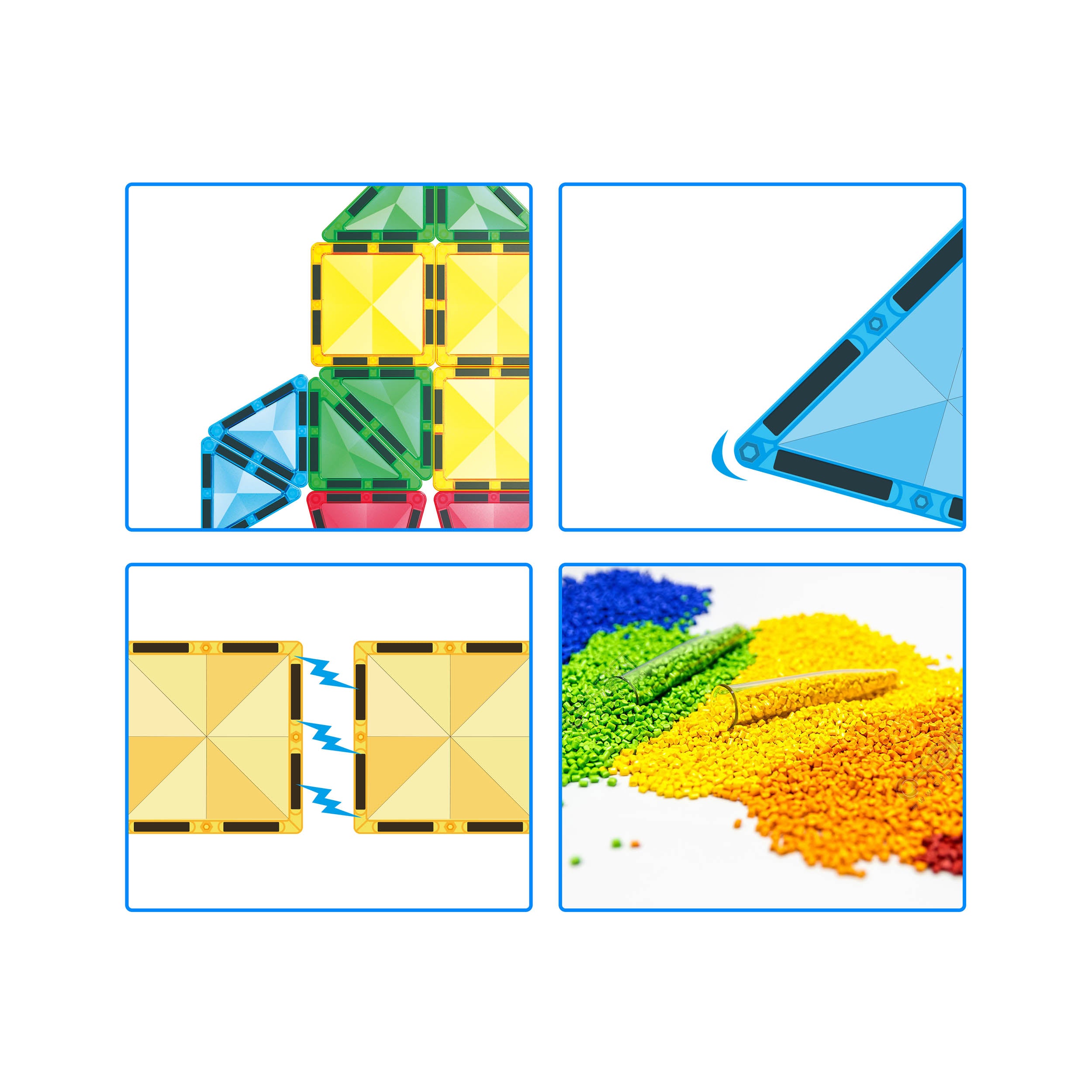 EverPlay Mini Diamond 12 pc Rocket Set EPM12 · PicassoTiles
