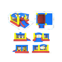 PicassoTiles Jump, Slide, and Dunk Bounce House