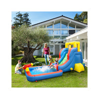 PicassoTiles Inflatable Bounce House Water Slide Park