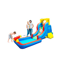 PicassoTiles Inflatable Bounce House Water Slide Park