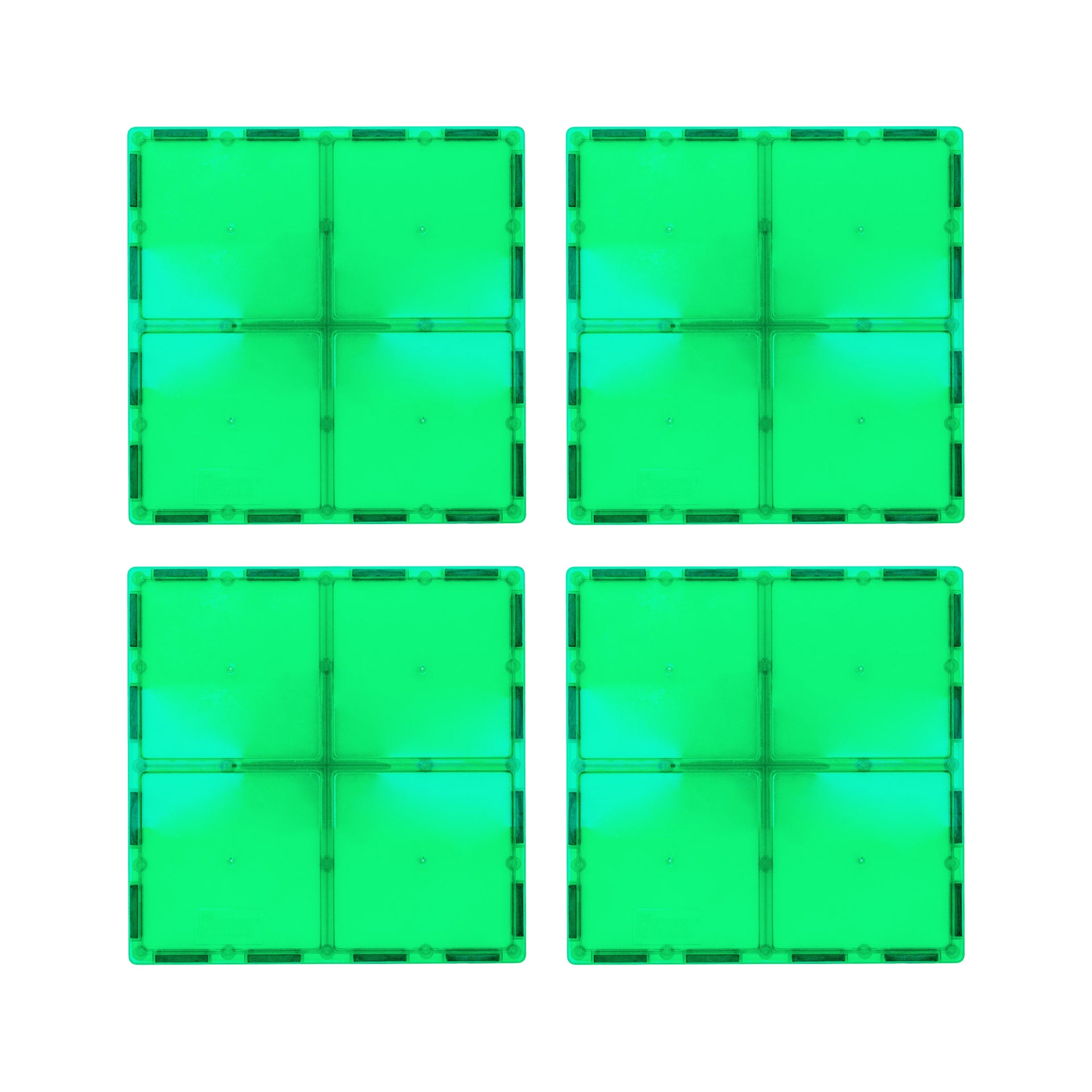 4 Piece 6" x 6" Square Magnetic Tiles