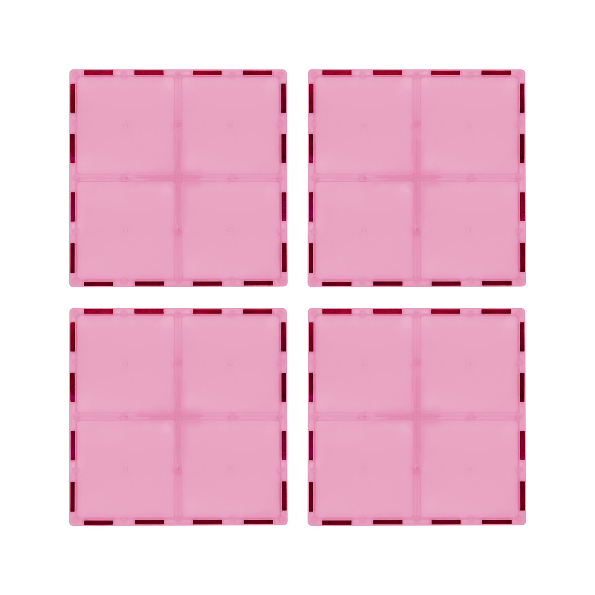 4 Piece 6" x 6" Square Magnetic Tiles