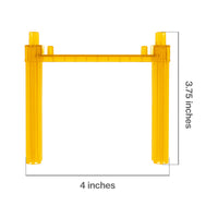 PicassoTiles 4 Piece Race Car Track Support Columns