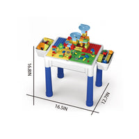 PicassoTiles Building Blocks Activity Center Table Set