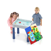 PicassoTiles Building Blocks Activity Center Table Set