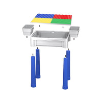 PicassoTiles Building Blocks Activity Center Table Set