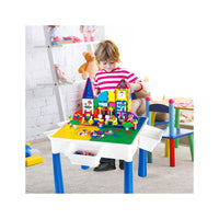 PicassoTiles 585 Piece Mega Activity Center Table