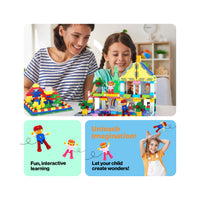 PicassoTiles 585 Piece Mega Activity Center Table