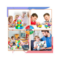 PicassoTiles Magnetic Tile Building Blocks with Storage Carry Bag - 101 Pieces