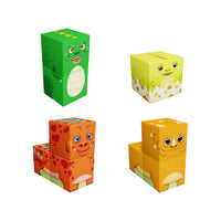 PicassoTiles Dinosaur Themed Magnetic Cube Mix and Match Building Blocks - 72 Pieces