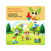 PicassoTiles 102pc Mini Pixel Puzzle Cube Set