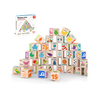 PicassoTiles Magnetic Alphabet and Number Building Blocks
