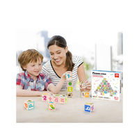 PicassoTiles Magnetic Alphabet and Number Building Blocks
