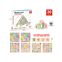 PicassoTiles Magnetic Alphabet and Number Building Blocks
