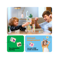 PicassoTiles Magnetic Alphabet and Number Building Blocks