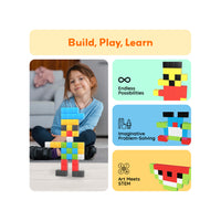 PicassoTiles Magnetic Puzzle Cubes Starter Set