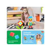 PicassoTiles Magnetic Puzzle Cubes Starter Set