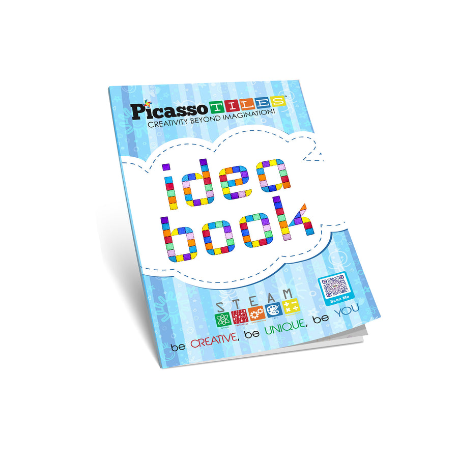 PicassoTiles IDEA Book for Toy Magnet Tiles