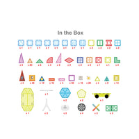 PicassoTiles 3in1 School, Hospital, and Police Station Building Blocks Set