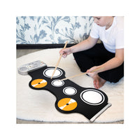 PicassoTiles Flexible Roll-Up Educational Electronic Drum Kit