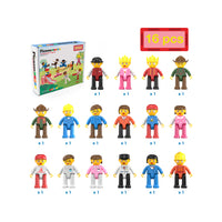 PicassoTiles 16 Piece Character Figure Set