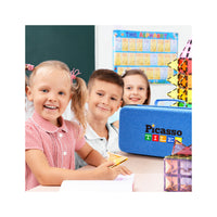 PicassoTiles Magnetic Tile Travel Storage Carry Case