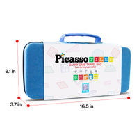 PicassoTiles Build and Go Portable Magnetic Tile Adventure Bundle