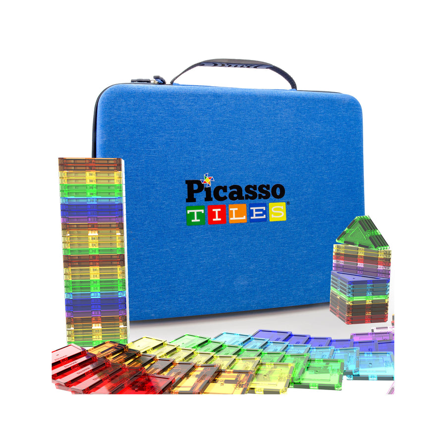 PicassoTiles Magnetic Tiles Storage Water Resistant Medium Toy Case