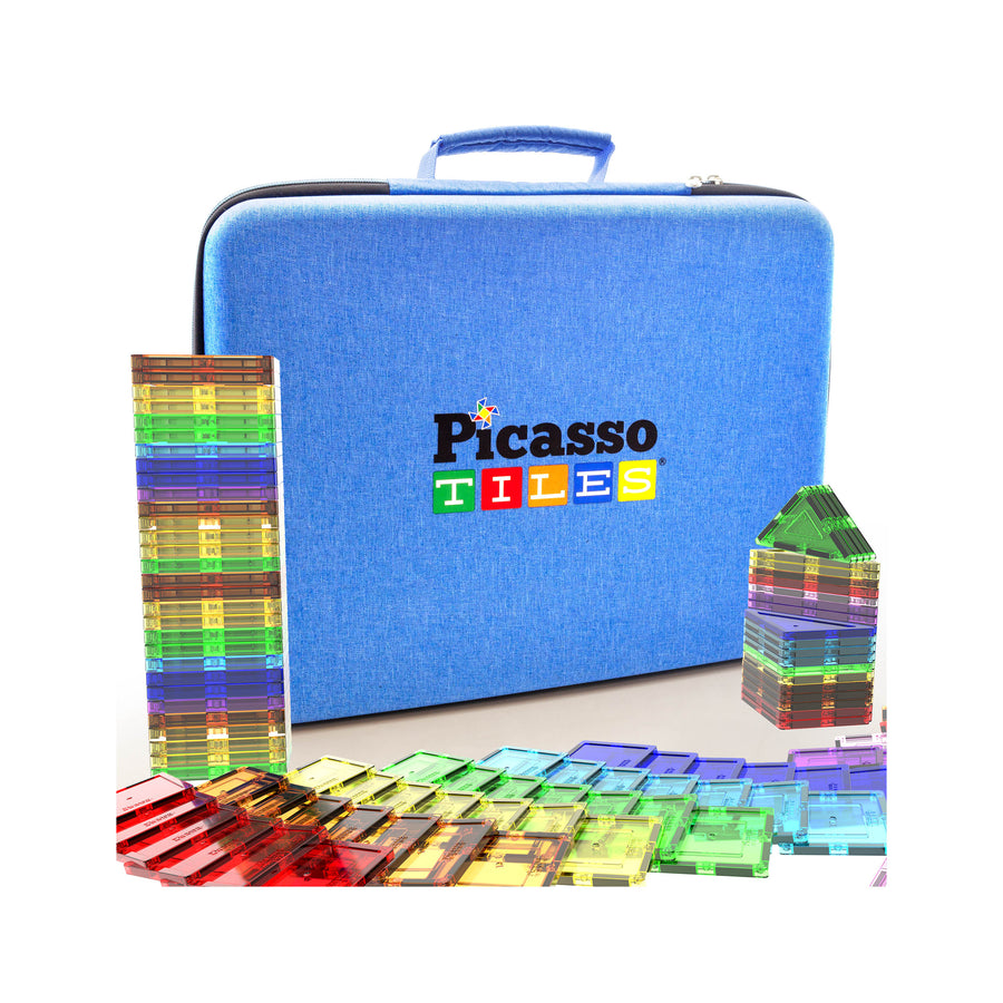PicassoTiles Magnetic Tiles Storage Water Resistant Medium Toy Case
