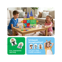 PicassoTile Magnetic Family Figures 8pc