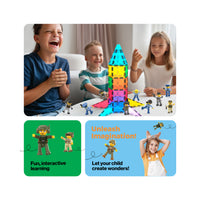 PicassoTiles Law Enforcement & Military Character Figure Set
