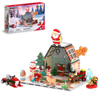 PicassoTiles Gingerbread House Set with Holiday Characters 314pc