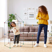 PicassoTiles 100 Piece Fort Building Kit
