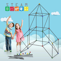PicassoTiles 100 Piece Fort Building Kit