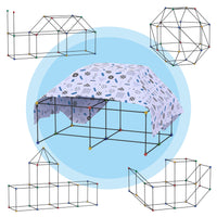 PicassoTiles 100 Piece Fort Building Kit