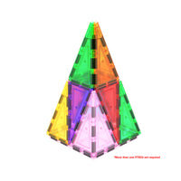 PicassoTiles® 12 Piece Tall Triangle Expansion Pack PTE03