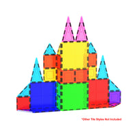 PicassoTiles 4pc Large Square Magnet Tiles Expansion Pack