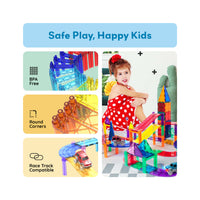 PicassoTiles 12pc Magnetic Tile Support Column Set