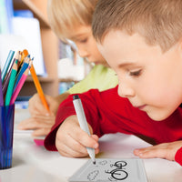 PicassoTiles Magnetic Whiteboard Tiles with Erasable Markers - 13 Pieces