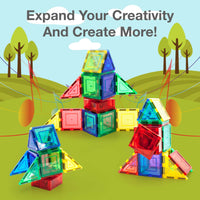 PicassoTiles Interactive Musical Magnetic Building Tile Toy Set